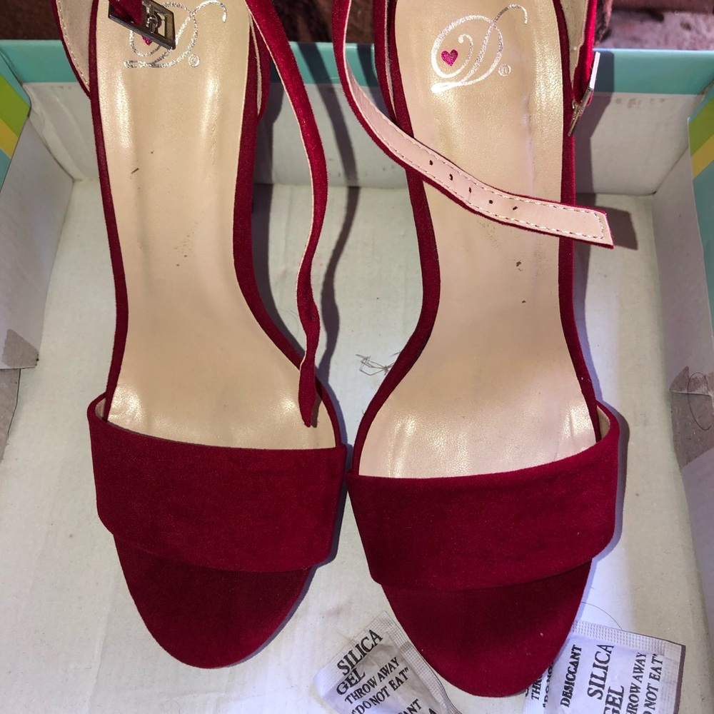 Red high heels
